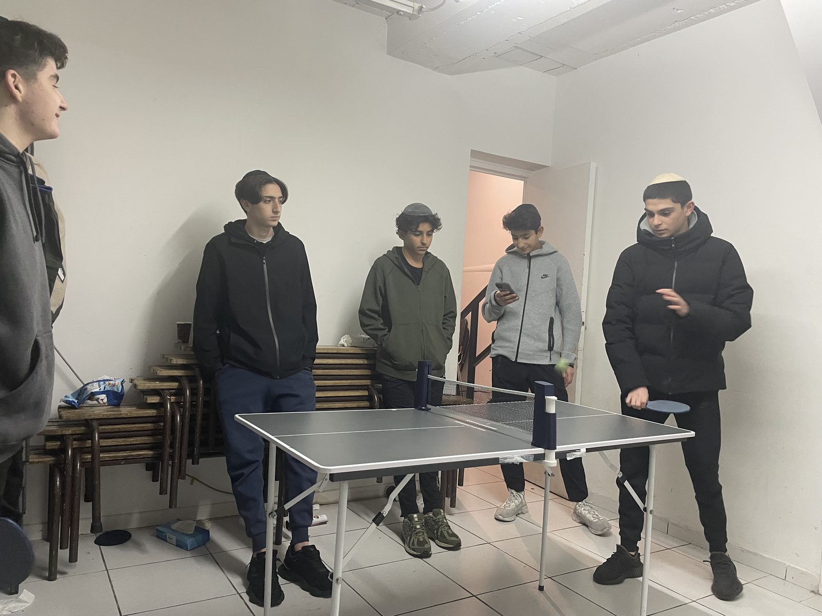 Entre deux cours, un moment de détente
